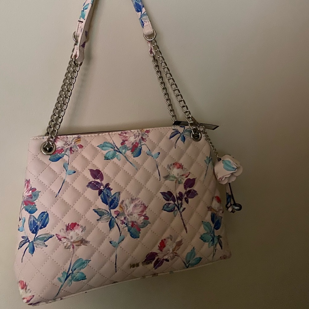 Nine West Dielle Floral Shoulder Handbag - Picture 9 of 9